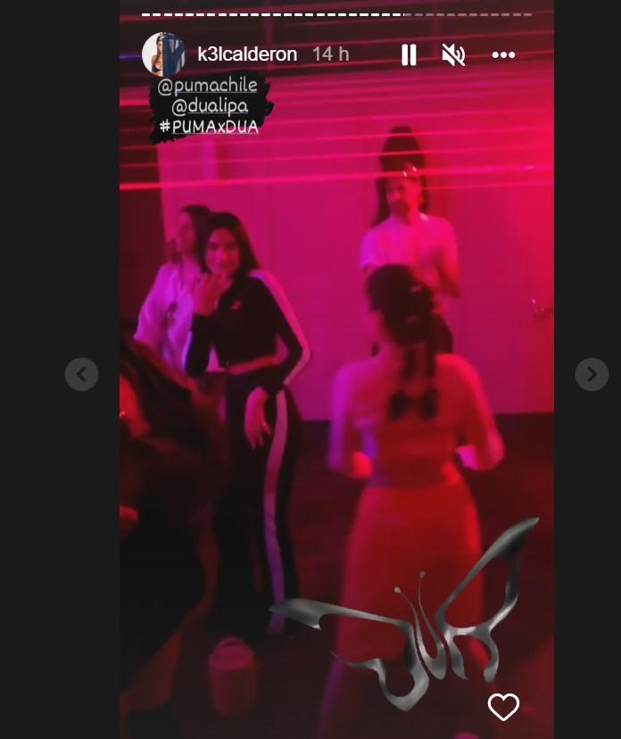 Dua Lipa bailando