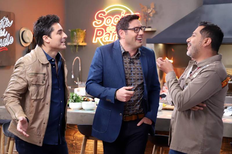 Pancho Saavedra, Jorge Zabaleta y Pedro Ruminot preparan la segunda temporada de Socios de la parrilla