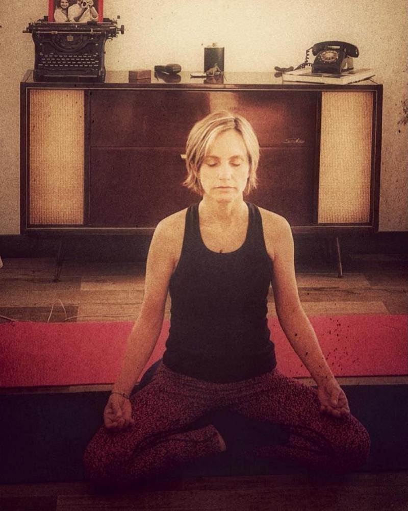 Fernanda Hansen retomó la meditación en el 2020