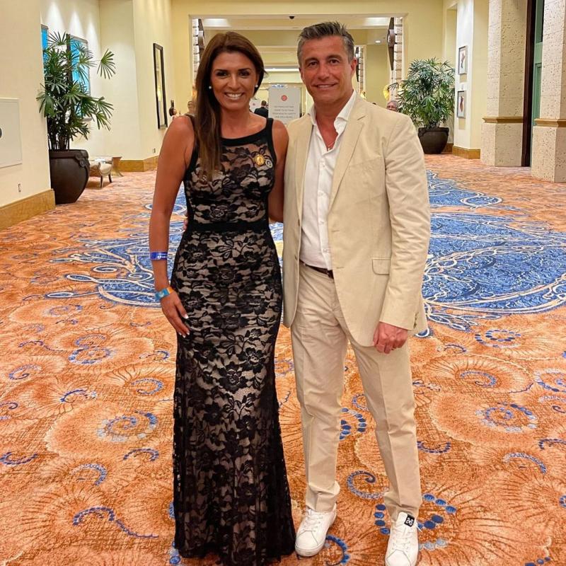 Ivette Vergara y Fernando Solabarrieta llevan 21 años casados