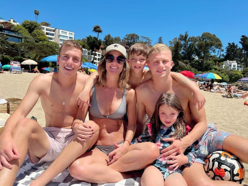 Diana Bolocco tiene cuatro hijos: Pedro, Diego, Facundo y Gracia