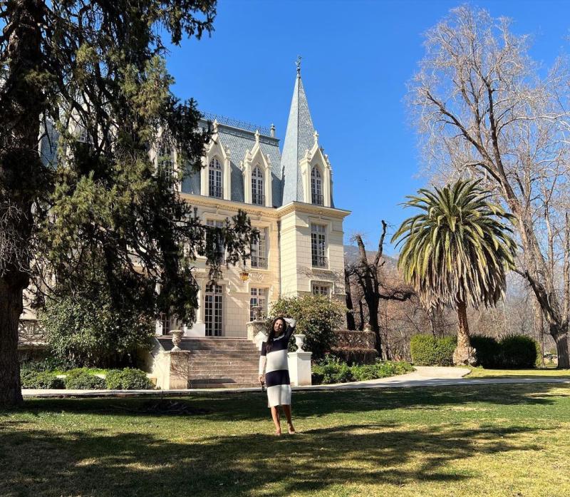 La esposa de Cristián Arriagada mostró sus 39 semanas de embarazo