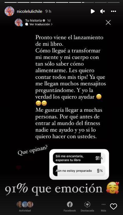 Luli estrena su primer libro