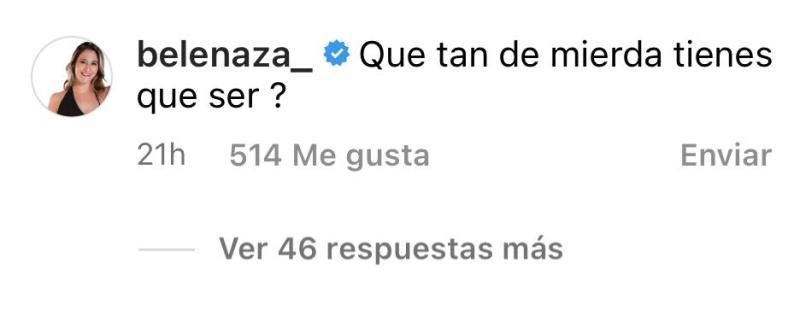 Belén Mora se lanzó contra Pulido por sus dichos