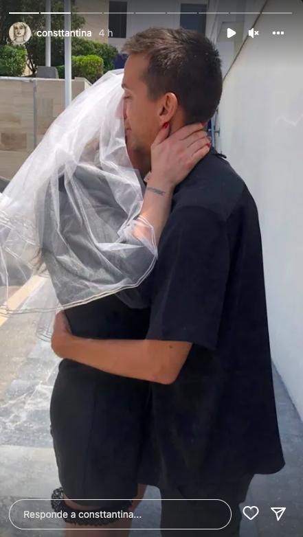 Tanza Varela y su esposo