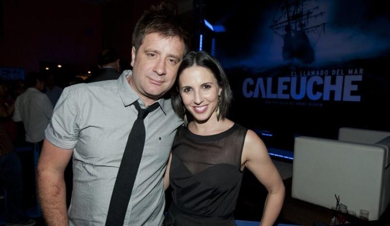 Marcial Tagle junto a Luz Valdivieso