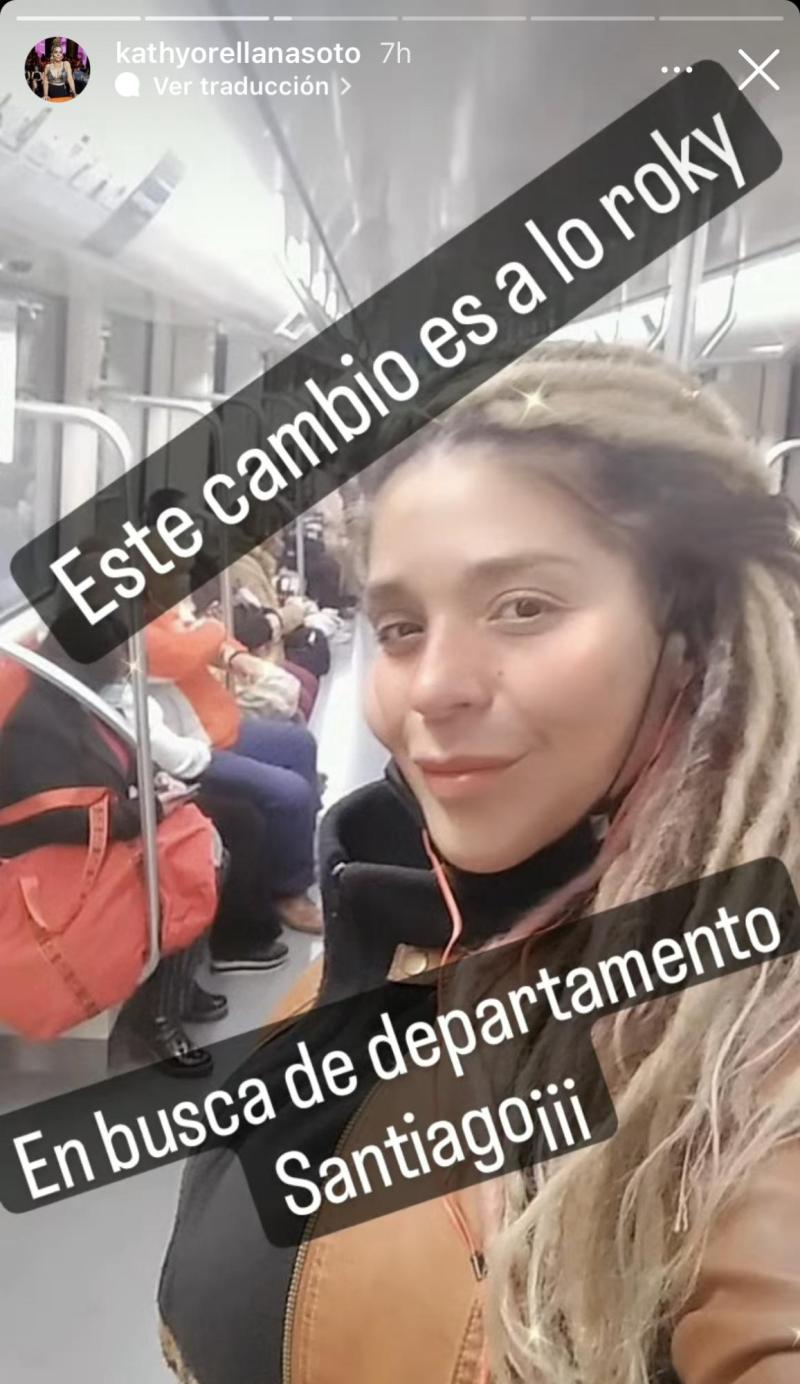 Kathy Orellana podría regresar a Santiago