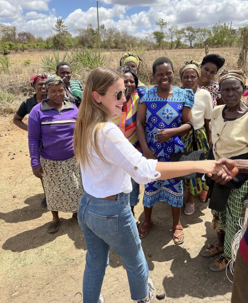 Belén Soto en Kenya, África