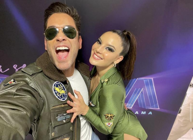 Thiago Cunha y Chantal Gayoso