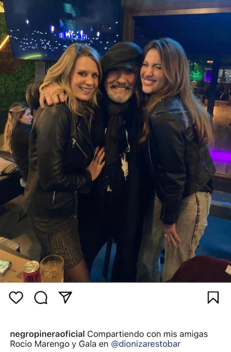 Negro Piñera confundió a Karen Bejarano con Gala Caldirola