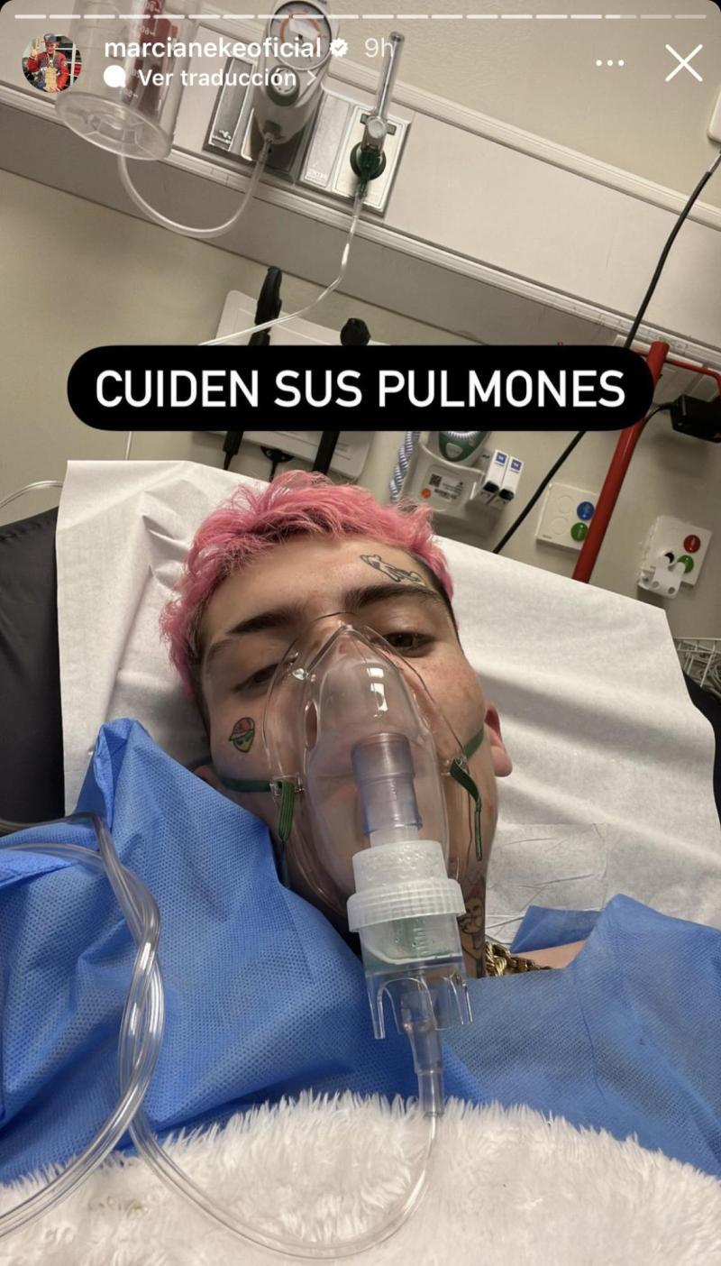 Marcianeke en la clínica