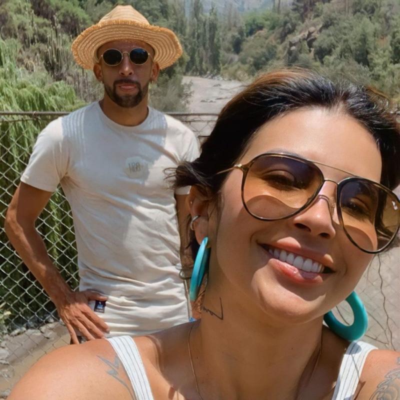 Thati Lira y Mauricio Isla