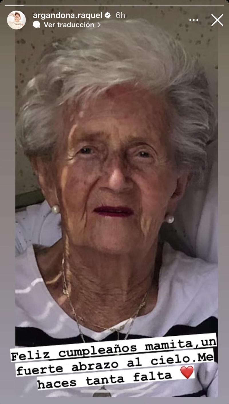 Raquel Argandoña - Instagram