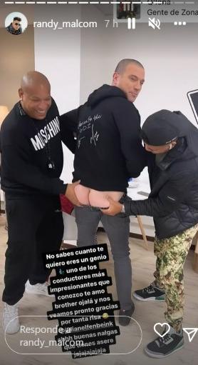 Agarrón a Julián Elfenbein