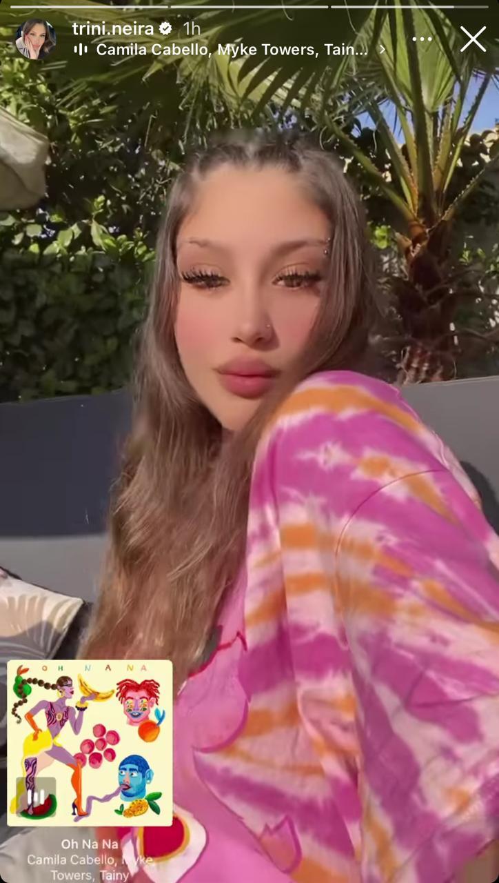 Nuevo peinado de Trini Neira