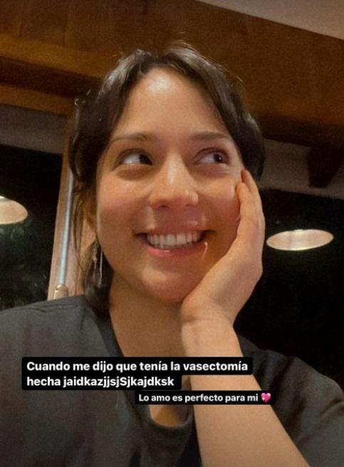 Rocío Toscano llenó de elogios a su pareja