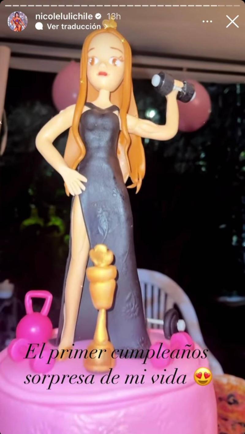 “No lo puedo creer”: La inesperada sorpresa que se llevó Nicole Moreno en su cumpleaños