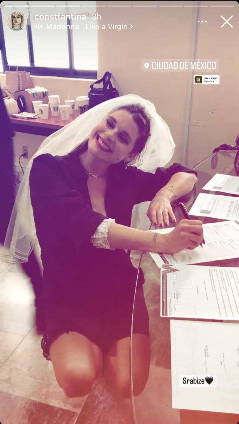 Tanza Varela tuvo una especial ceremonia de matrimonio en México junto a Matías Bize