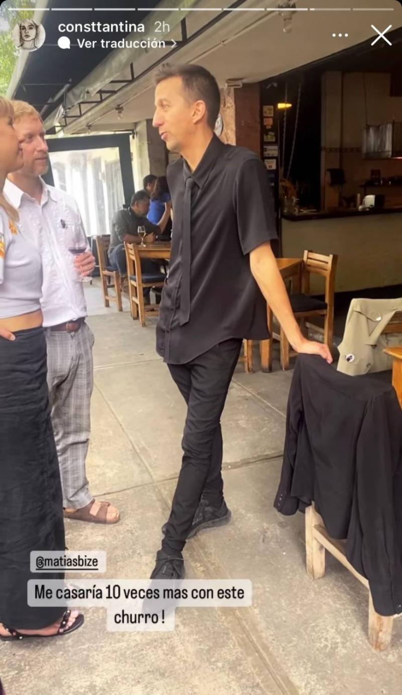 Tanza Varela tuvo una especial ceremonia de matrimonio en México junto a Matías Bize