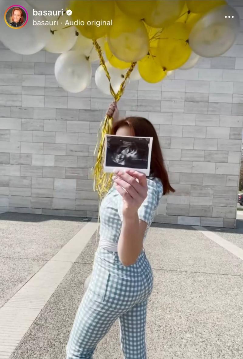 "Somos dos corazones latiendo": Begoña Basauri celebró sus 41 años confirmando su embarazo