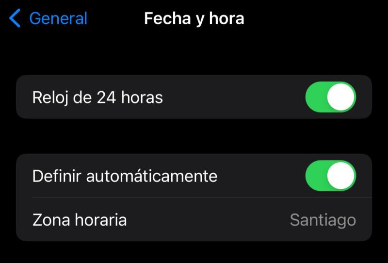 Evite confusiones por cambio de hora: Esto se puede hacer para evitar la sincronización automática de celulares