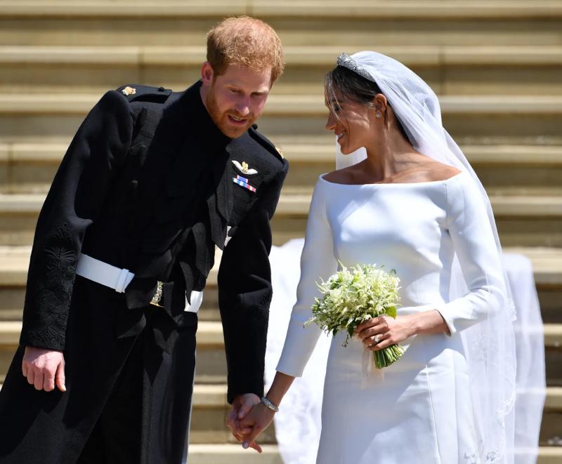 Meghan Markle y el príncipe Harry