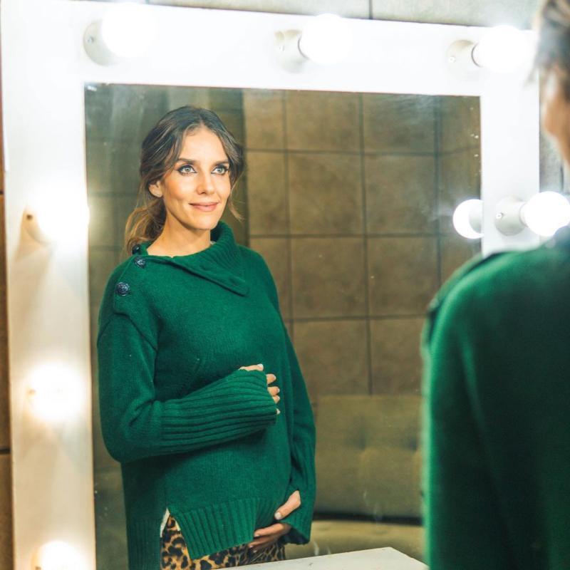 María Luisa Godoy embarazada