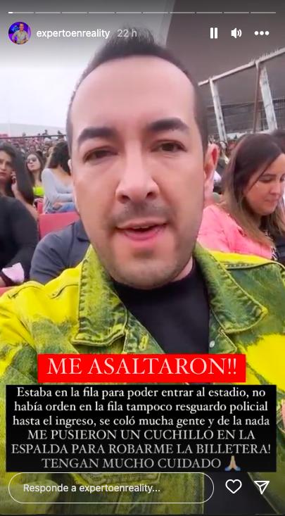 Francisco Halzinki asaltado