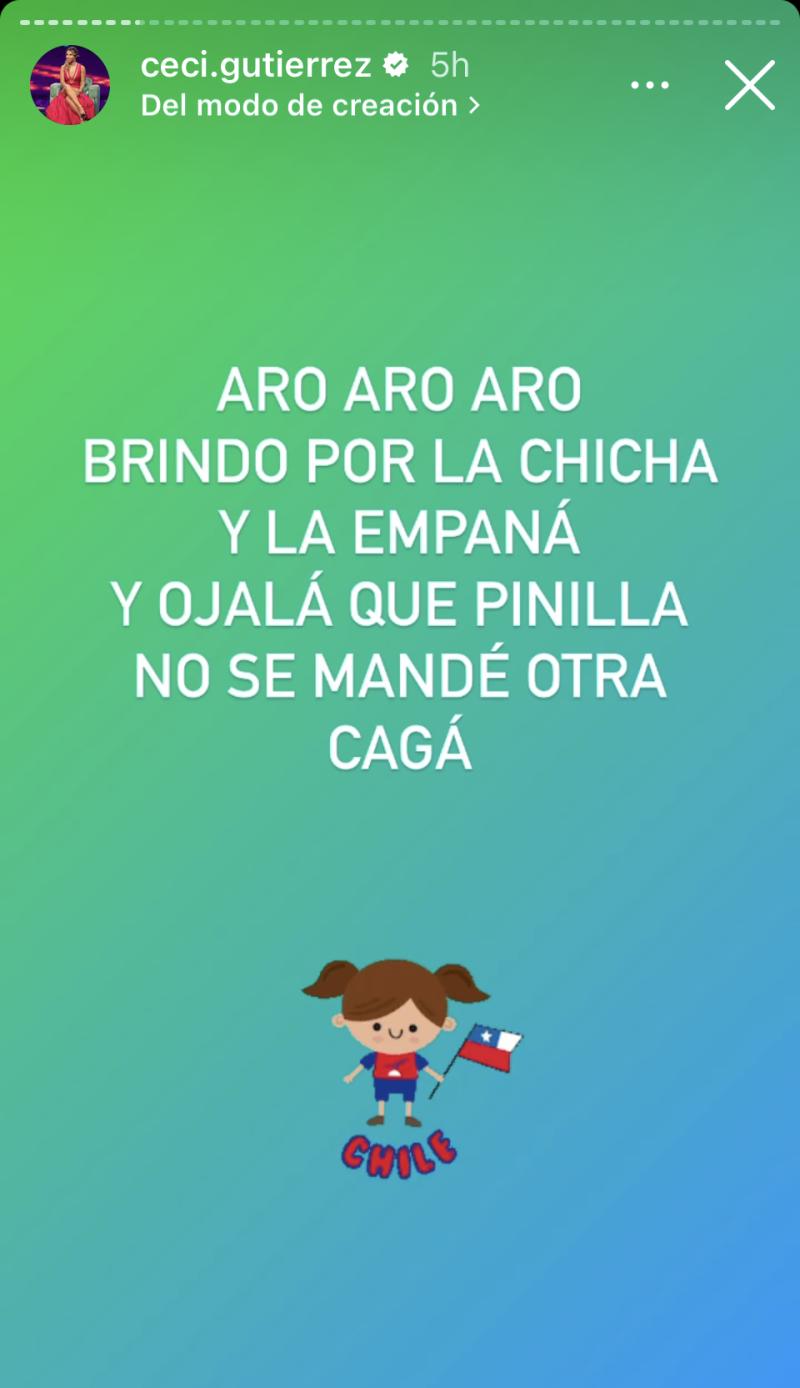 Cecilia Gutiérrez - Instagram