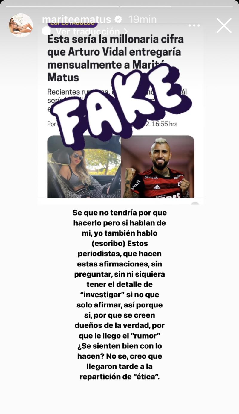 Marité Matus - Instagram