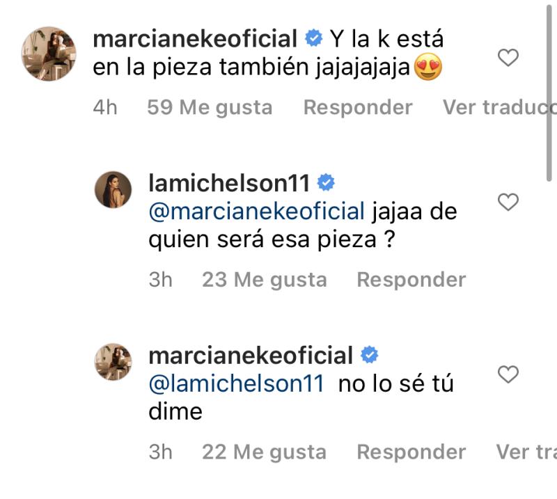 Ignacia Michelson y Marcianeke