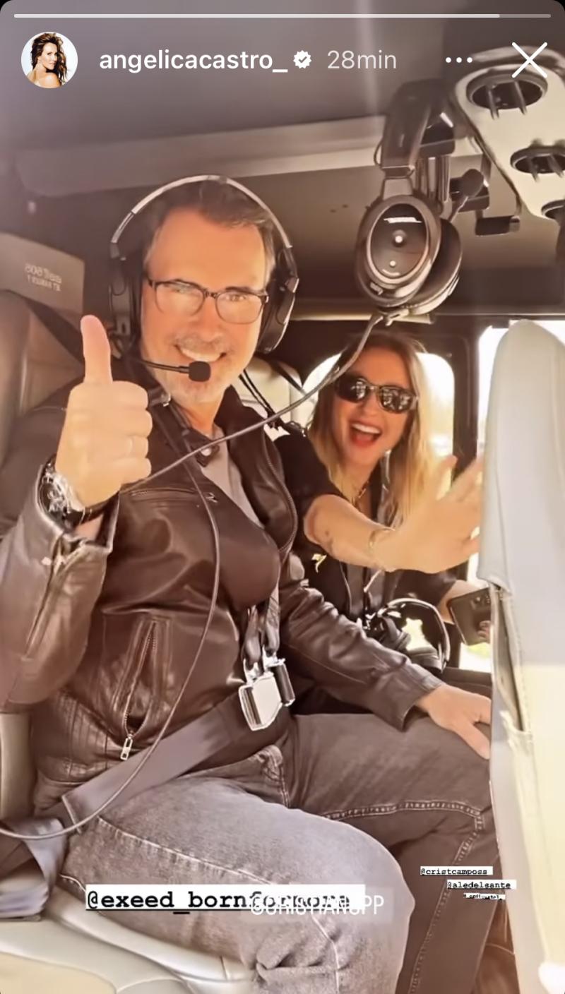 Angélica Castro reaparece en redes sociales