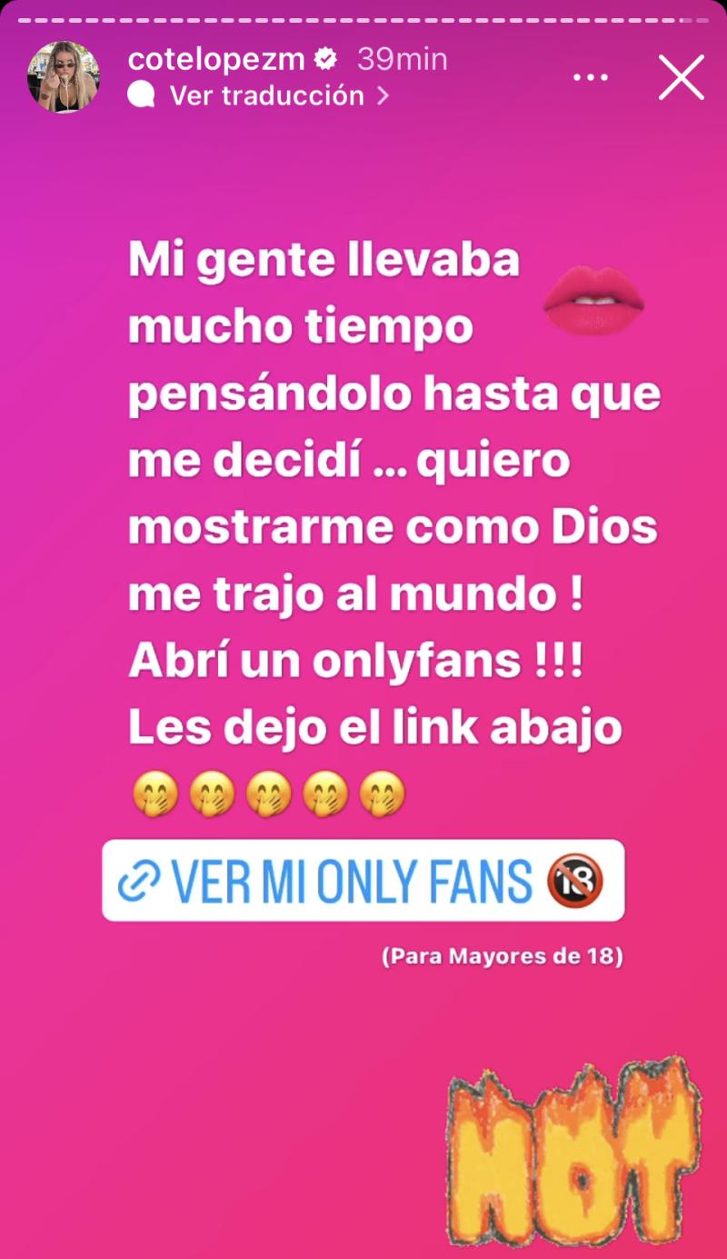 Coté López - Instagram