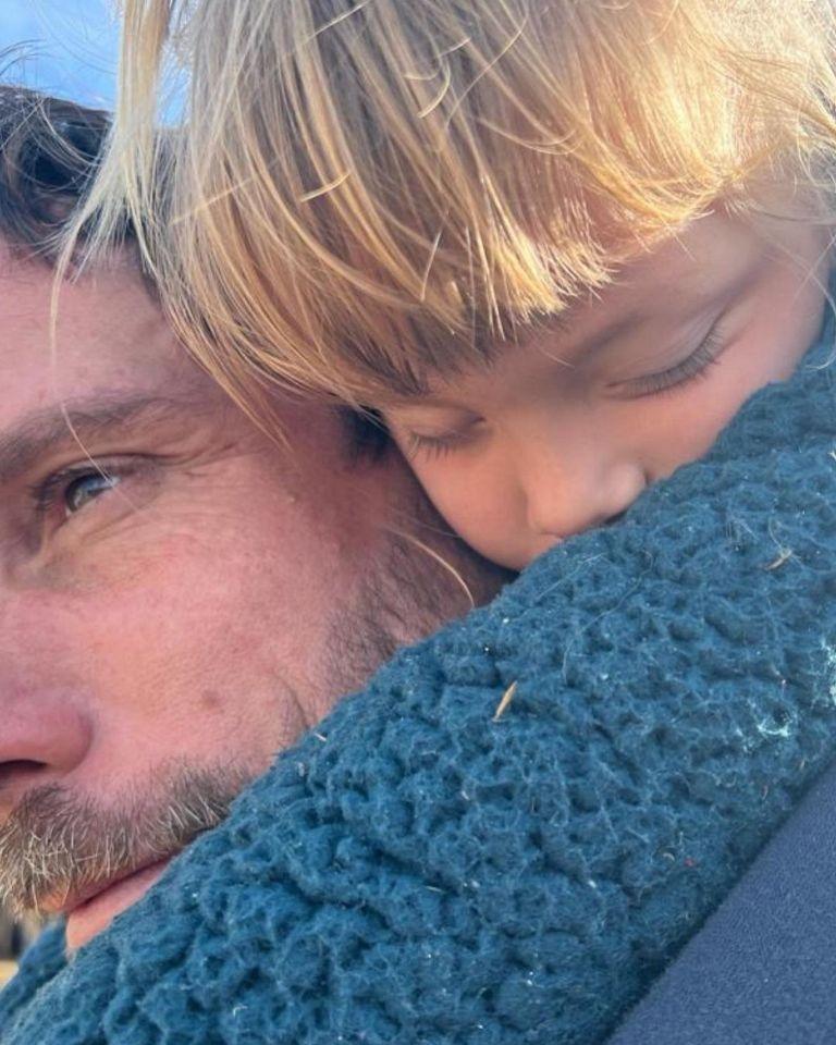 Gonzalo Valenzuela junto a Anka