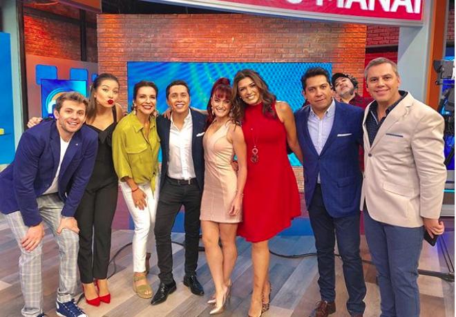 Ivette Vergara en su despedida de Mucho Gusto