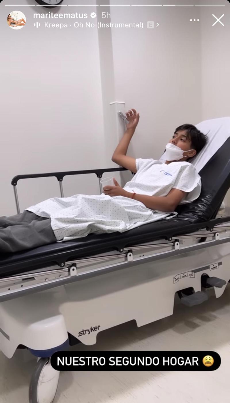 Marité Matus y Alonso en la clínica