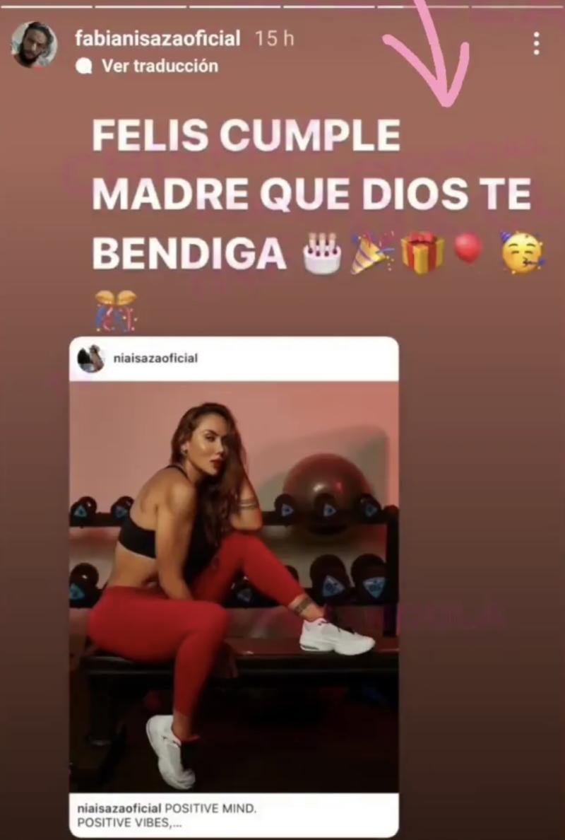 Hijo de Sonia Isaza la saludo en su cumpleaños