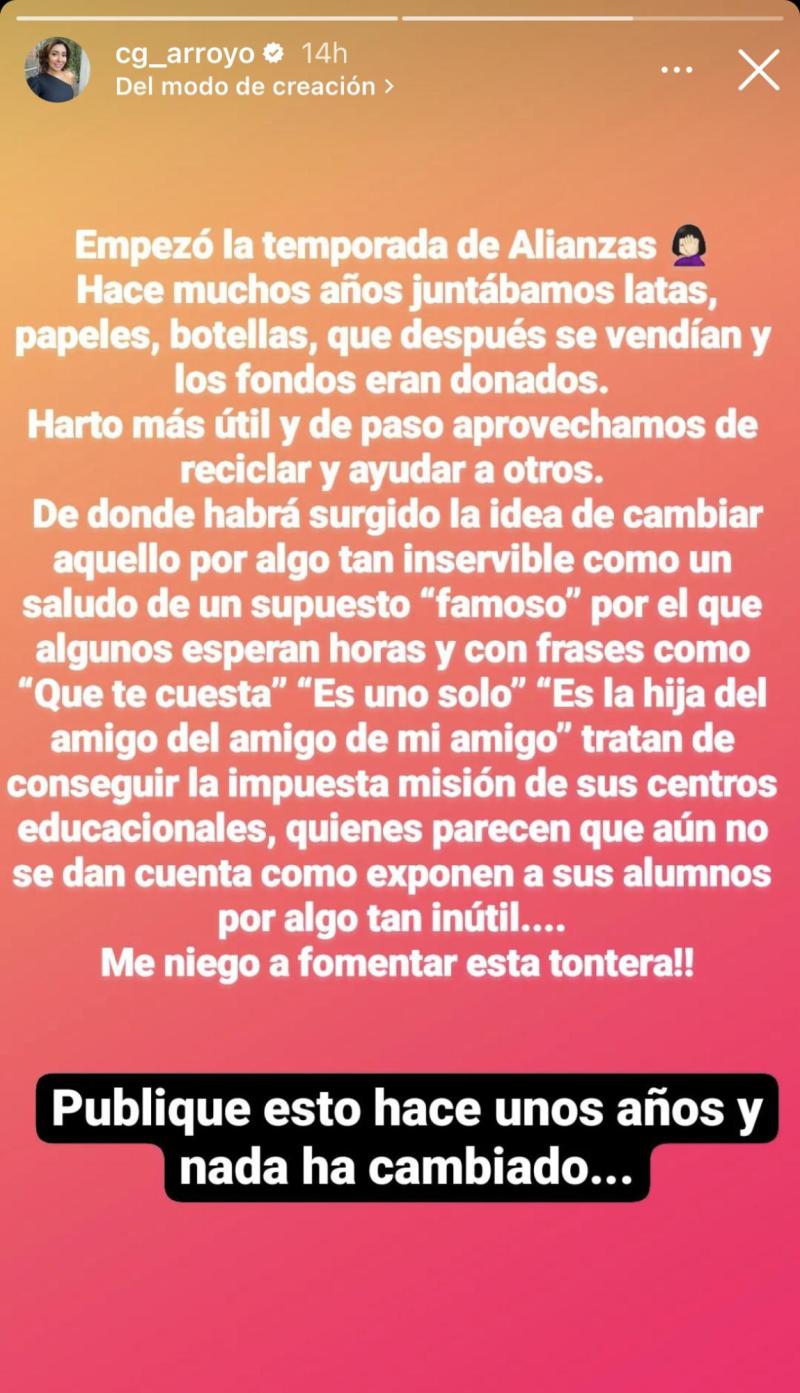 Carmen Gloria Arroyo - Instagram