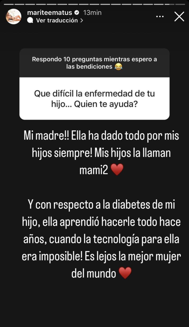 Marité Matus - Instagram