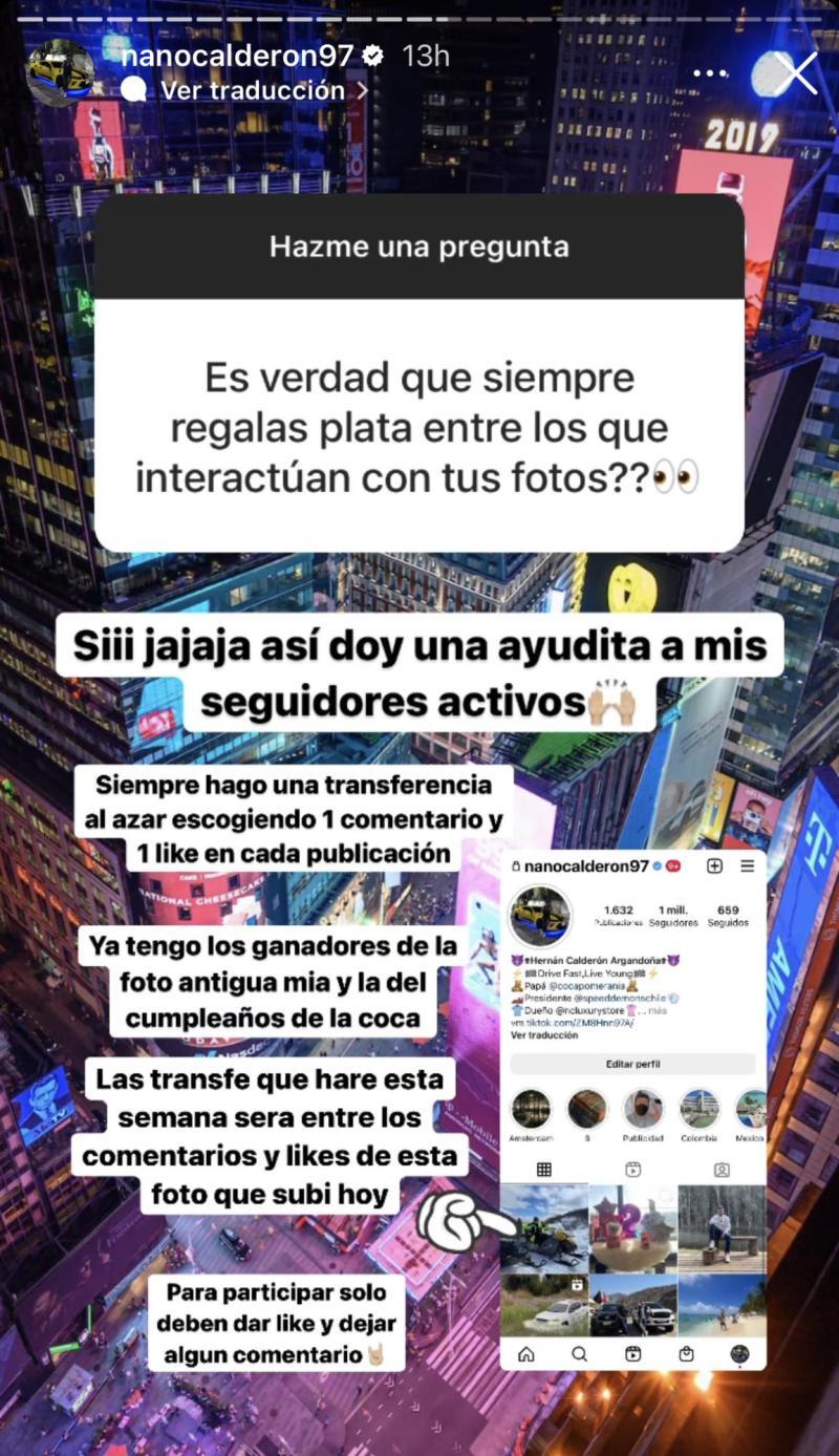 Nano Calderón - Instagram