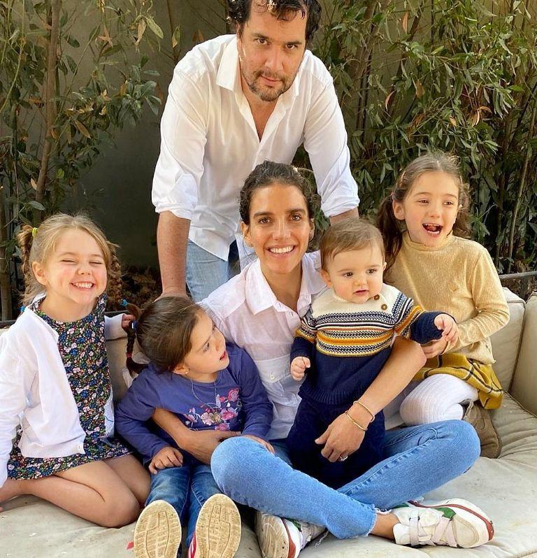 María Luisa Godoy y Familia