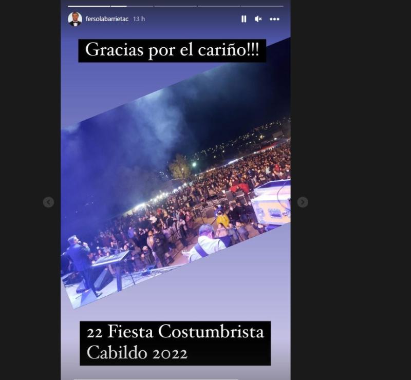 Instagram de Fernando Solabarrieta