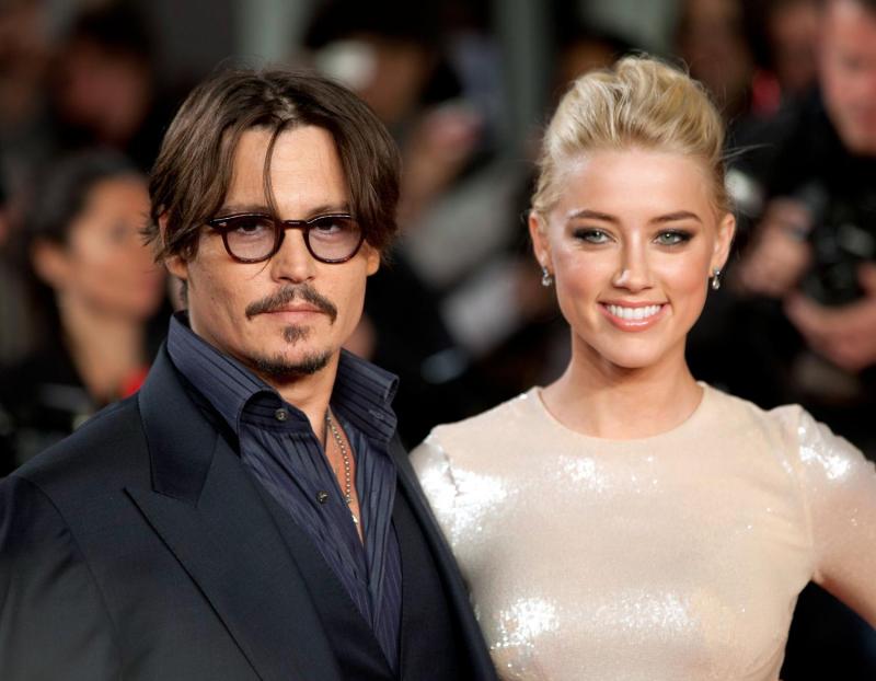 Amber Heard y Johnny Depp