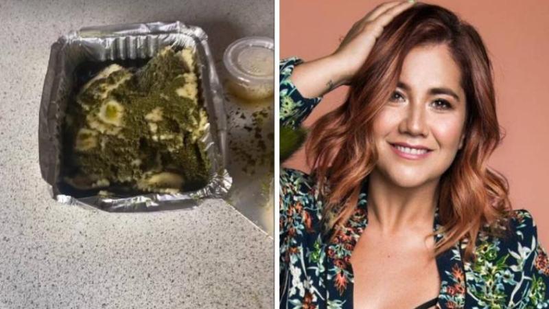 Carolina Soto se enojó por una porción de fideos
