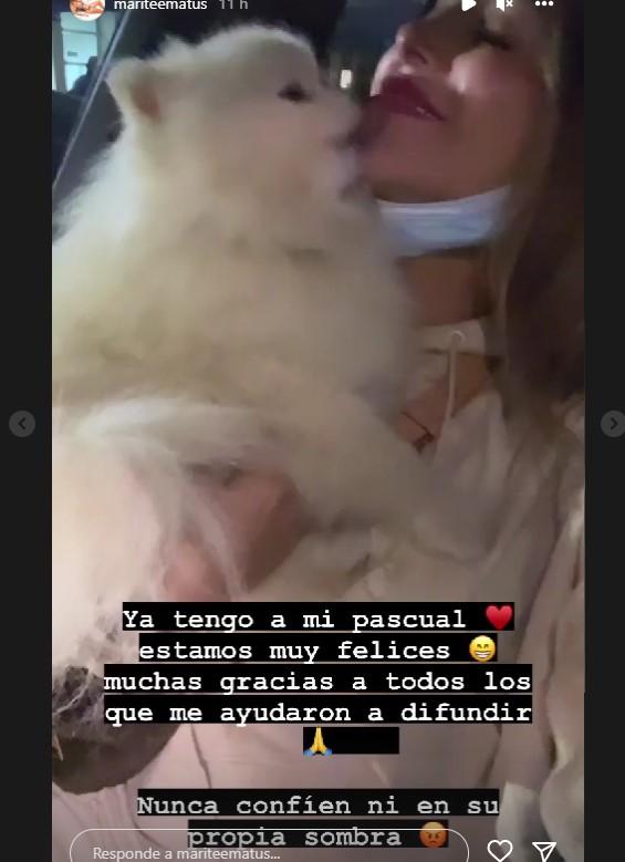 Instagram de Marité Matus