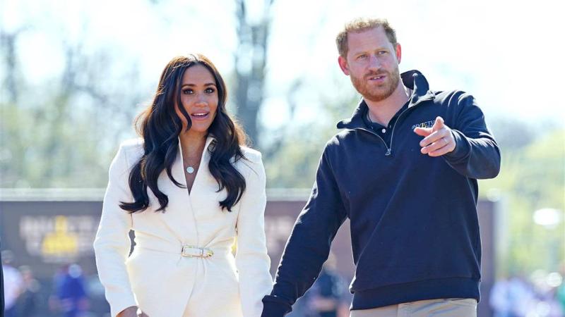 Meghan Markle y el príncipe Harry