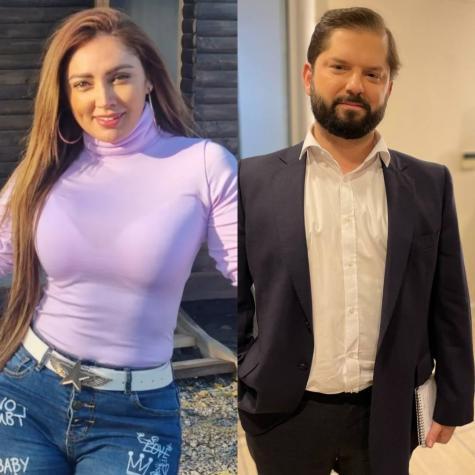 La Rancherita protagonizó un "fail" con el Presidente Boric