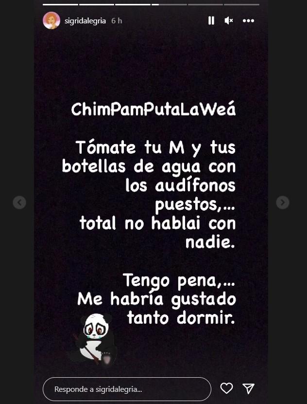 Instagram de Sigrid Alegría