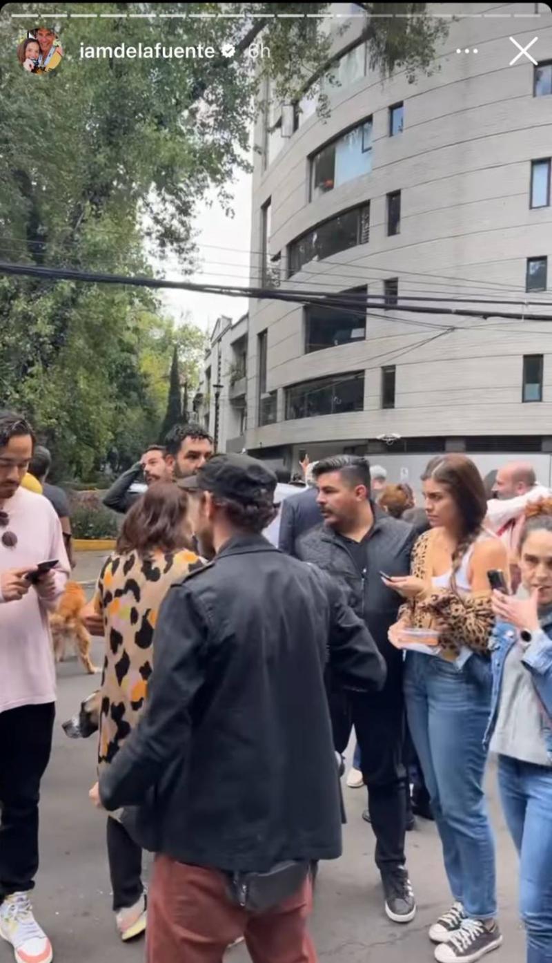 "Este fue en serio": Cristián de la Fuente registró cómo vivió terremoto en México