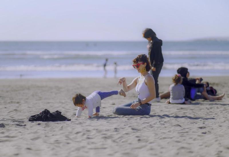 Kathy Contreras y su hija